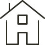 Ein Haus, sinnbildlich für den Bereich Bauen und Wohnen